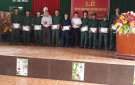 lễ tiễn đưa thanh niên xã Thọ Ngọc lên đường nhập ngũ năm 2018